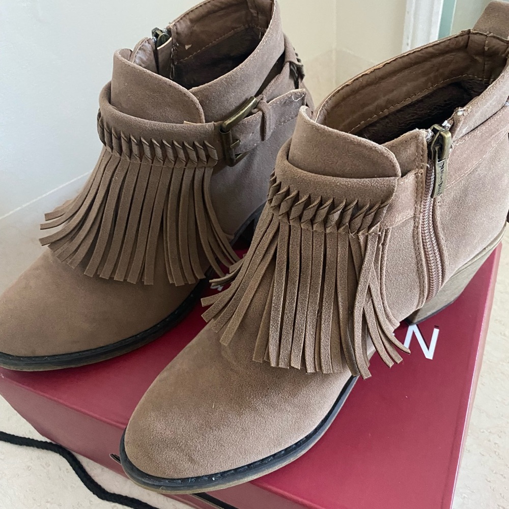 Fringe Booties
